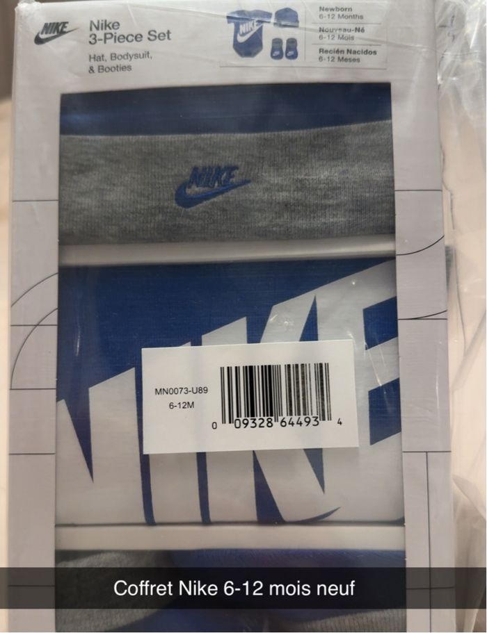 Coffret Nike 6-12 mois neuf - photo numéro 2