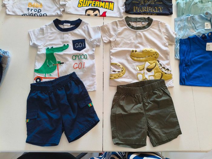 Lot vêtements bébé 6mois été - photo numéro 5