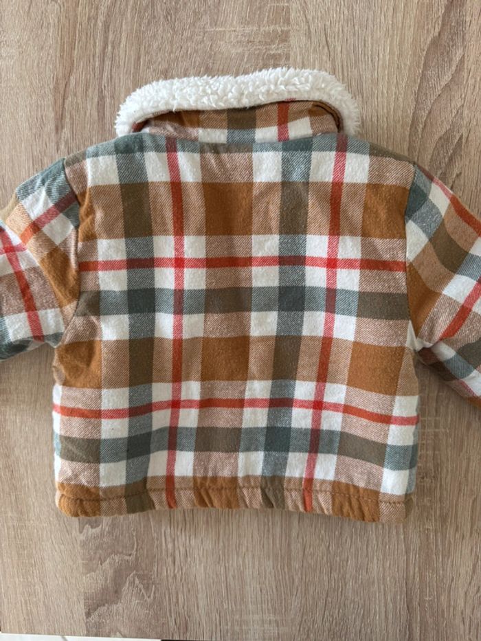 Jolie veste à carreaux TAO 3 mois TBE - photo numéro 5