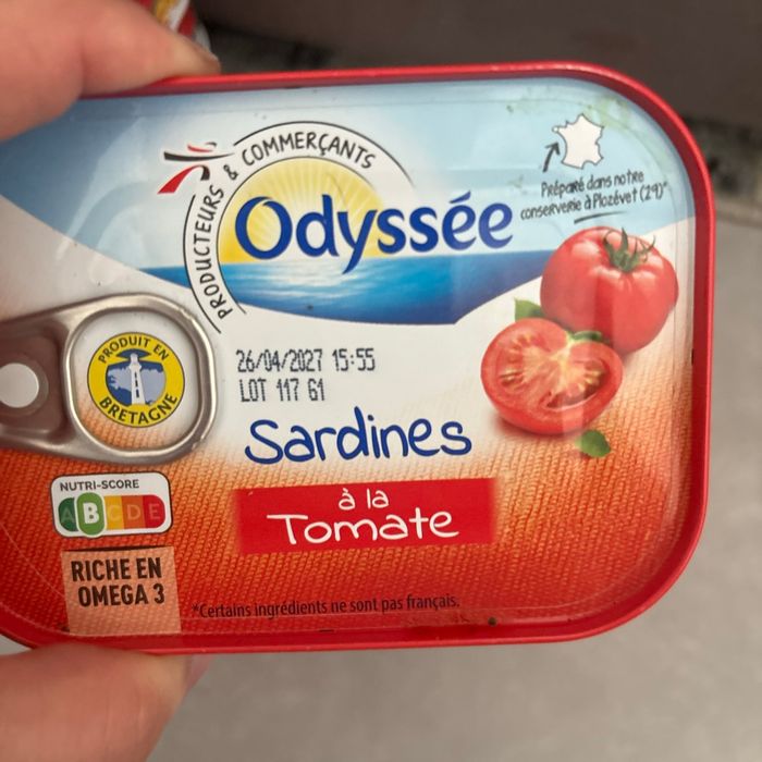 Lot maquereau moutarde et sardine tomate - photo numéro 3