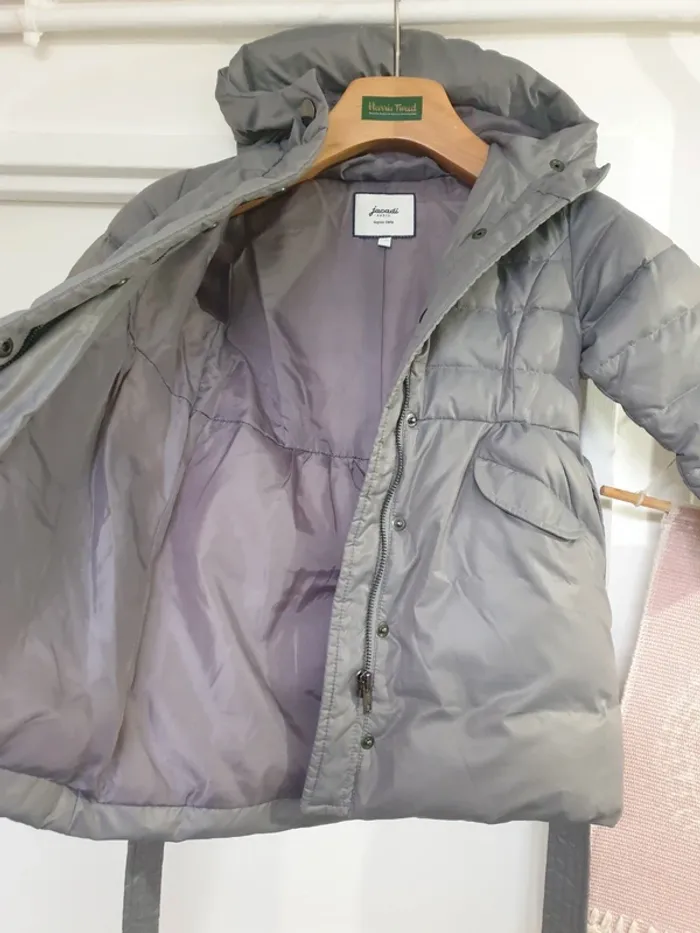 Manteau Doudoune Duvet Plumes Jacadi Taille 4 ans - photo numéro 2