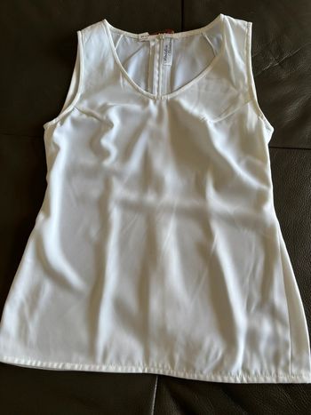 Top blanc taille 38