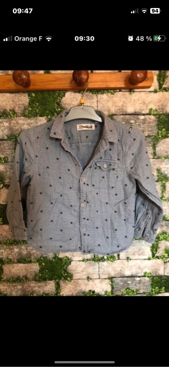 Chemise 4 ans