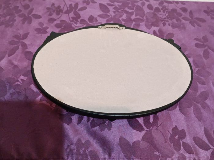 Miroir oval noir - photo numéro 6