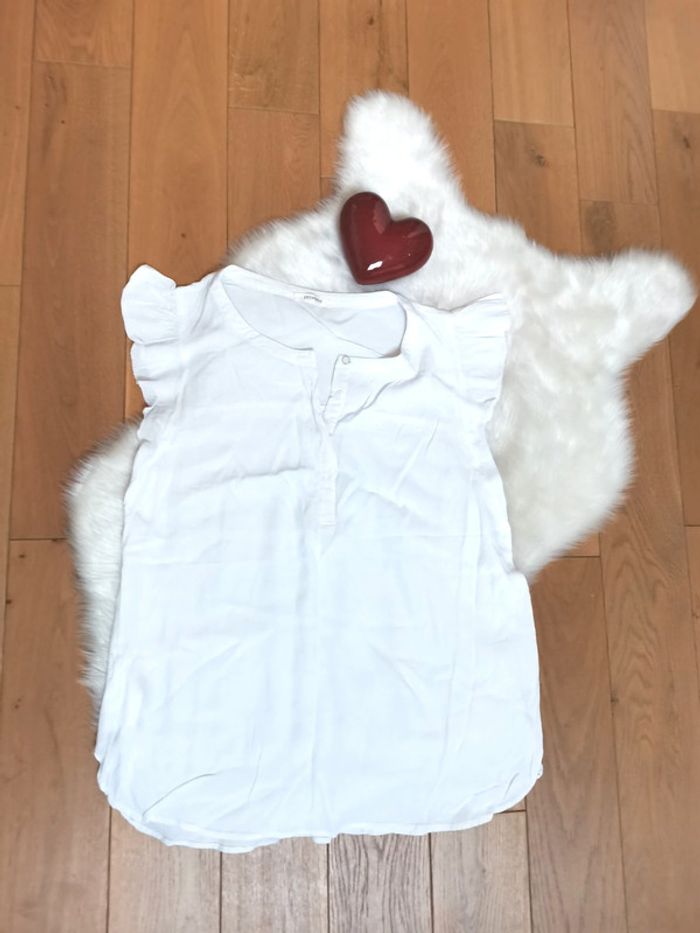 Top / Blouse blanche fluide