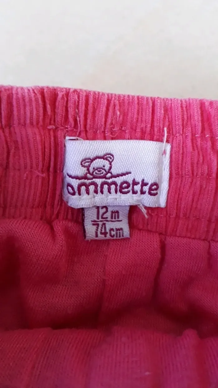 Pantalon velours 12 Mois - photo numéro 2