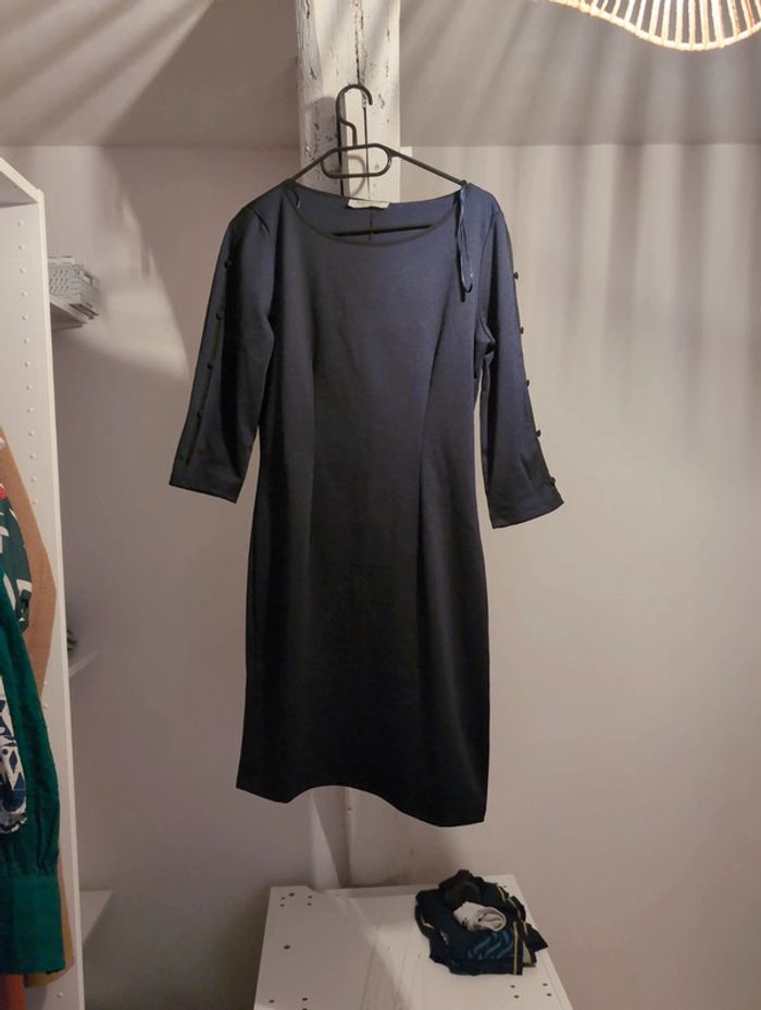 Robe bleu marine habillé chic