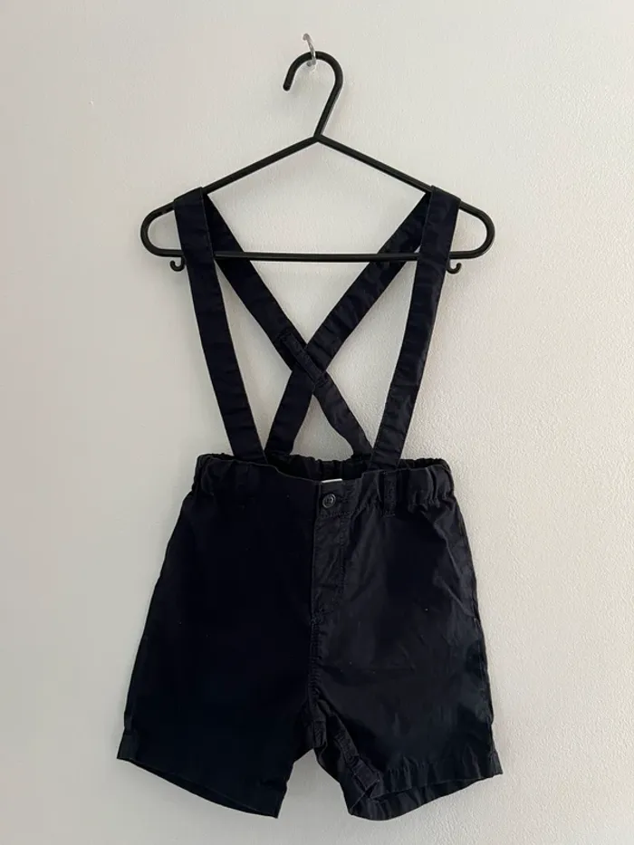 Short à bretelles petit bateau