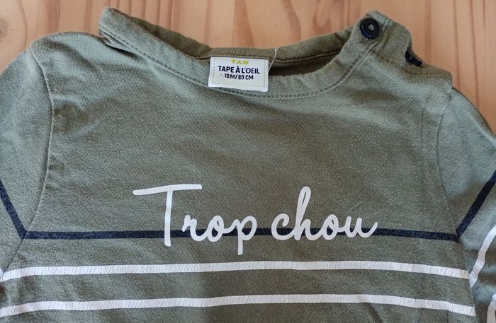 T-shirt manche longue bébé - photo numéro 2