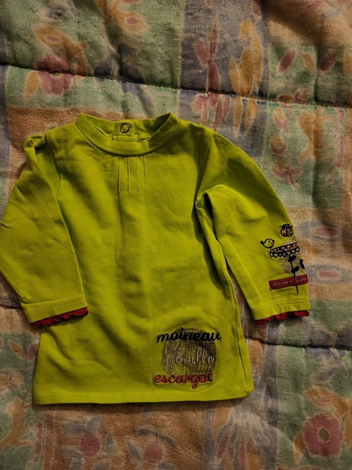 Tee-shirt fille 3 mois