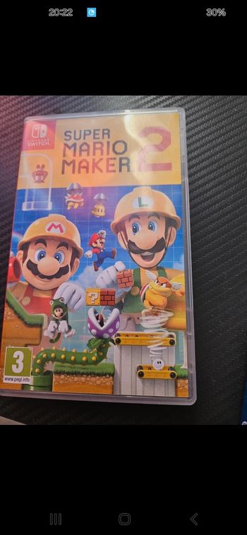 Jeux de switch  mario maker