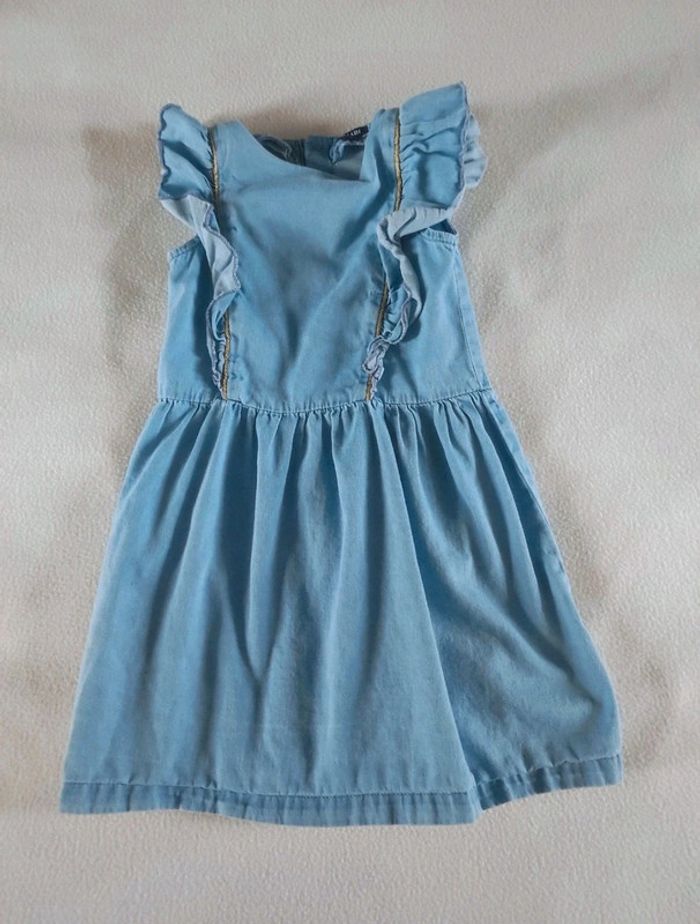 Robe en jean matière légère