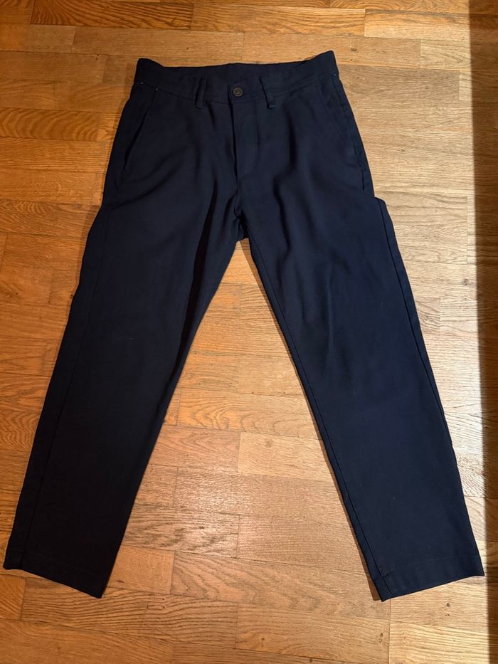 Pantalon Zara bleu marine