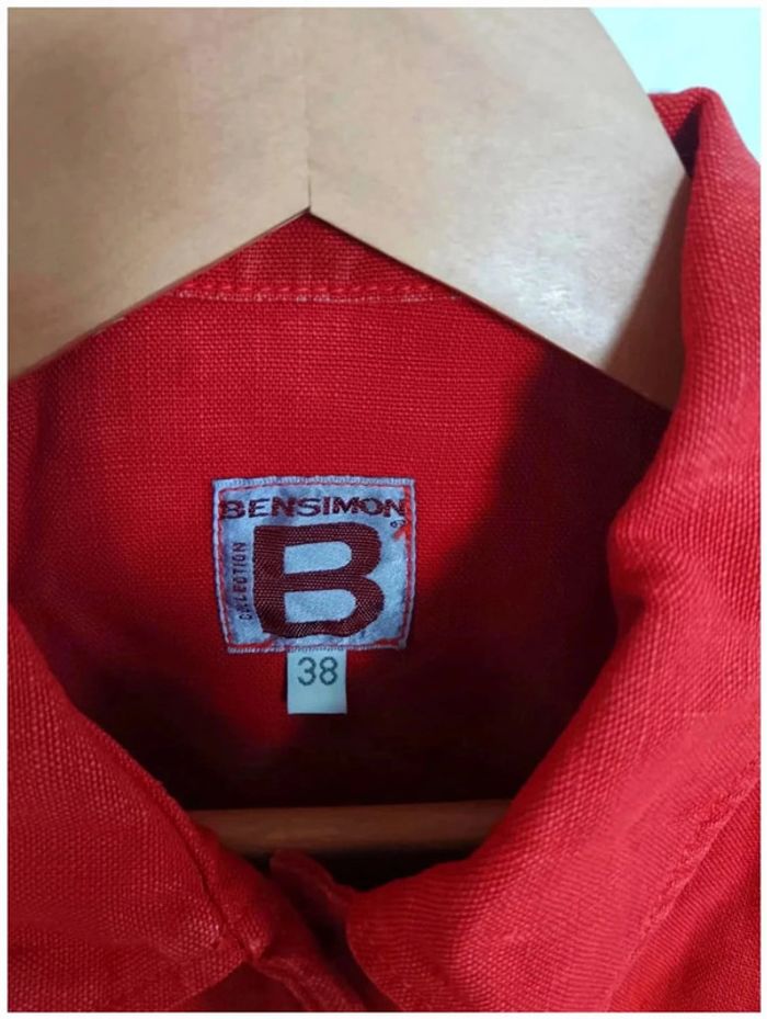 C26 veste rouge Bensimon 38 - photo numéro 3