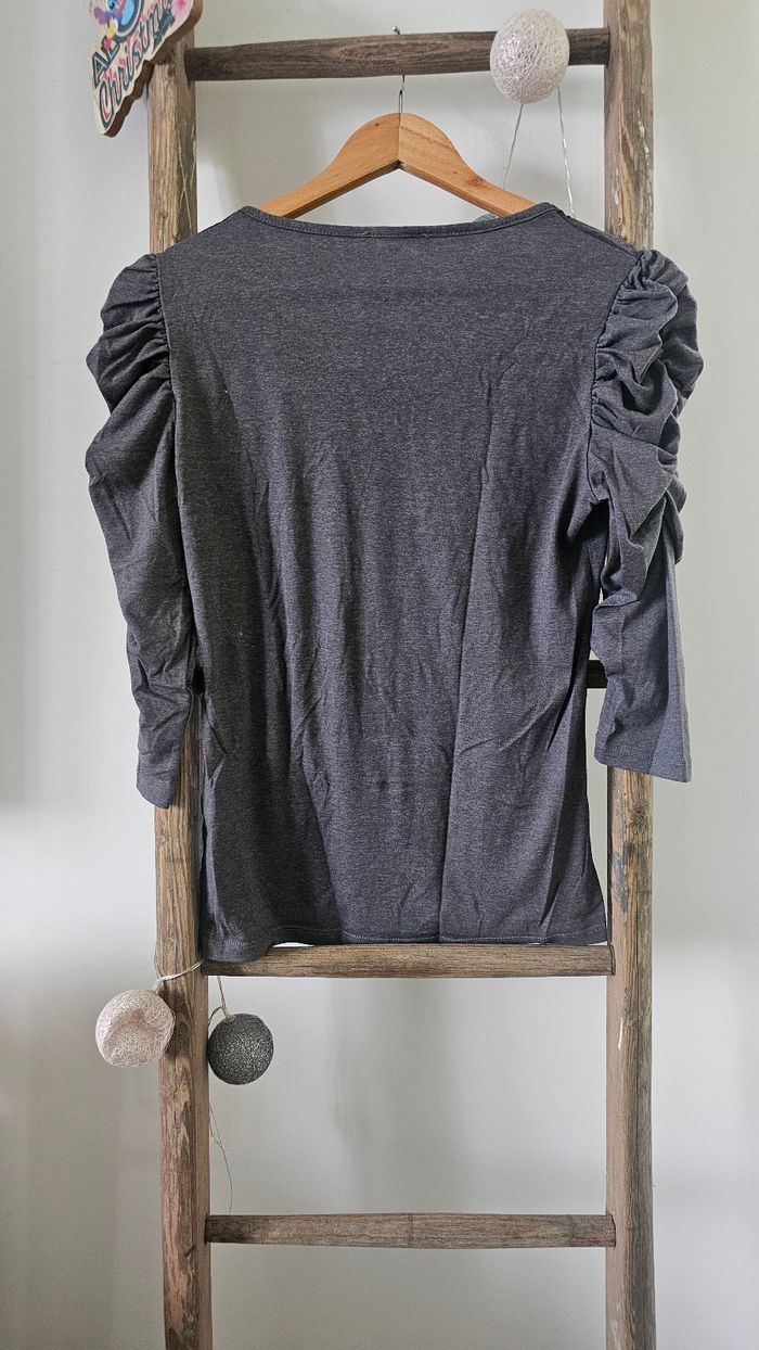 T-shirt Etam taille 40 L Manches 3/4 - photo numéro 3