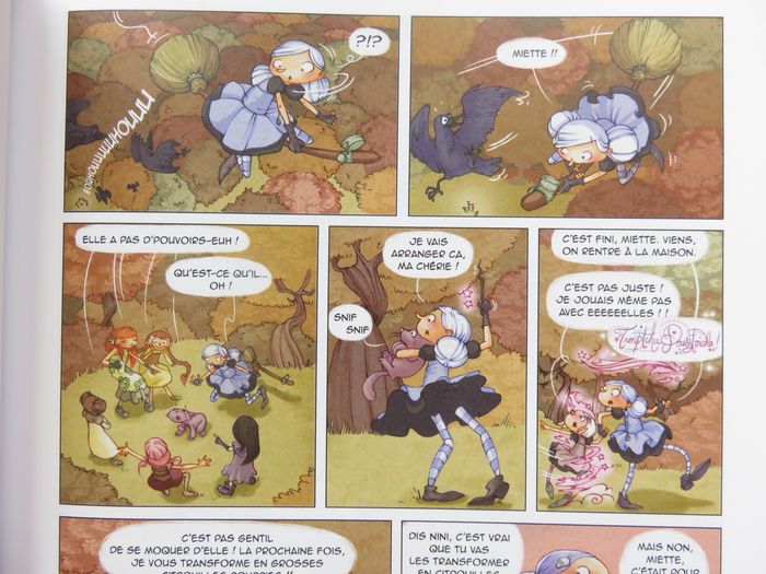 BD 8-12 ans : Sorcières sorcières tome 1. Le mystère du jeteur de sort (par Chamblains & Thibaudier) - photo numéro 6