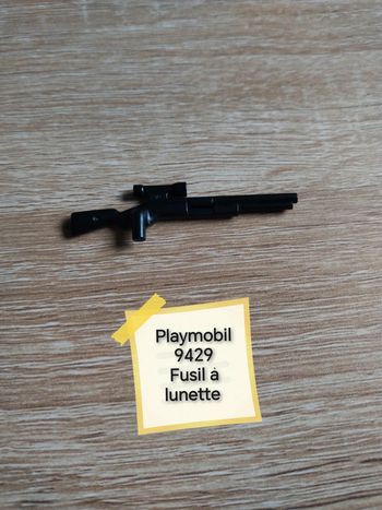 Playmobil 9429 fusil à lunette