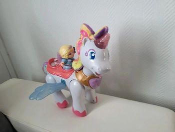 licorne arc-en-ciel enchantée