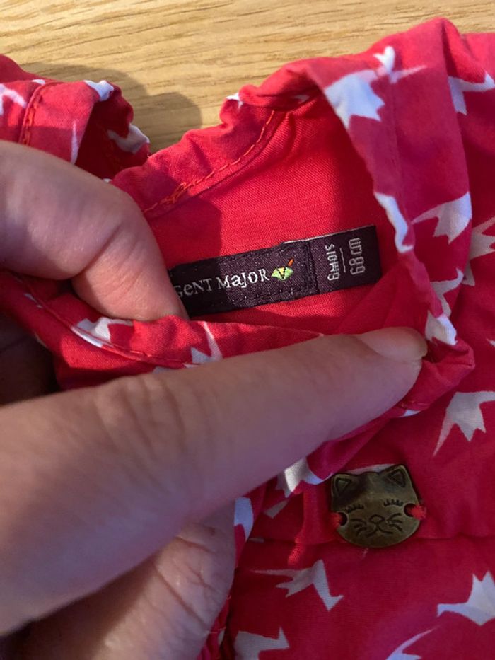 Ensemble rose body robe bloomer 6 mois - photo numéro 3