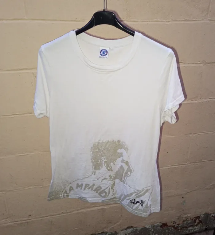Tee-shirt blanc Chelsea FC - Lampard