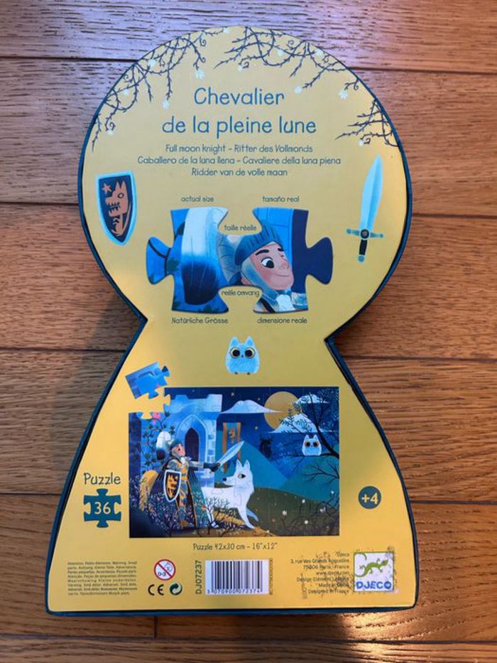 Puzzle chevalier Djeco - photo numéro 2