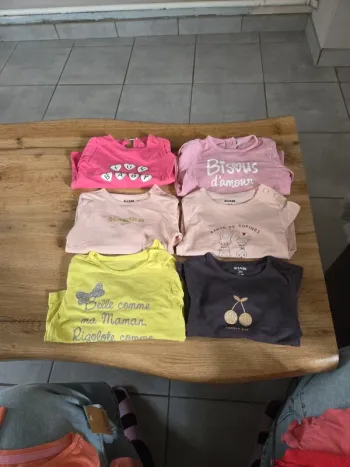 Lot t-shirts manche longue