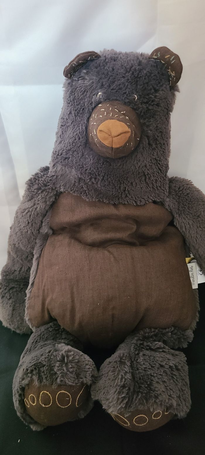 Pro Grande peluche Mimosa l'ours Rendez-vous chemin du loup - photo numéro 4