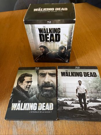 Coffret bluray the walking dead