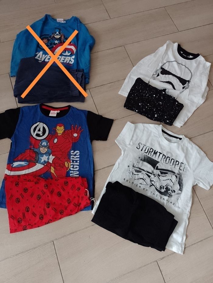 Lot pyjamas 6/8ans - photo numéro 2