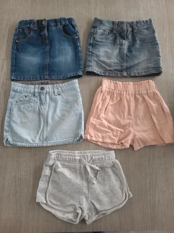 Lot de 5 bas fille 5 ans