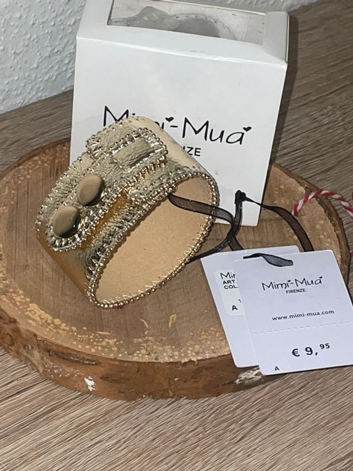 Bracelet doré, Mimi Mua - photo numéro 3