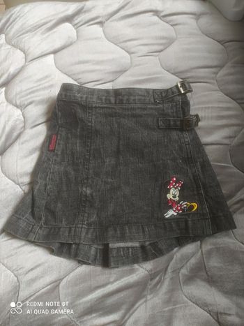 Jupe en jean Minnie Disneyland Paris 2 ans