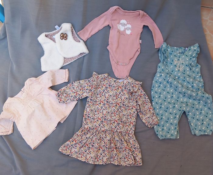 Lot pour fille 3 mois - 5 articles