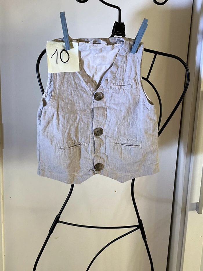 Gilet de costume pour cérémonie - photo numéro 2