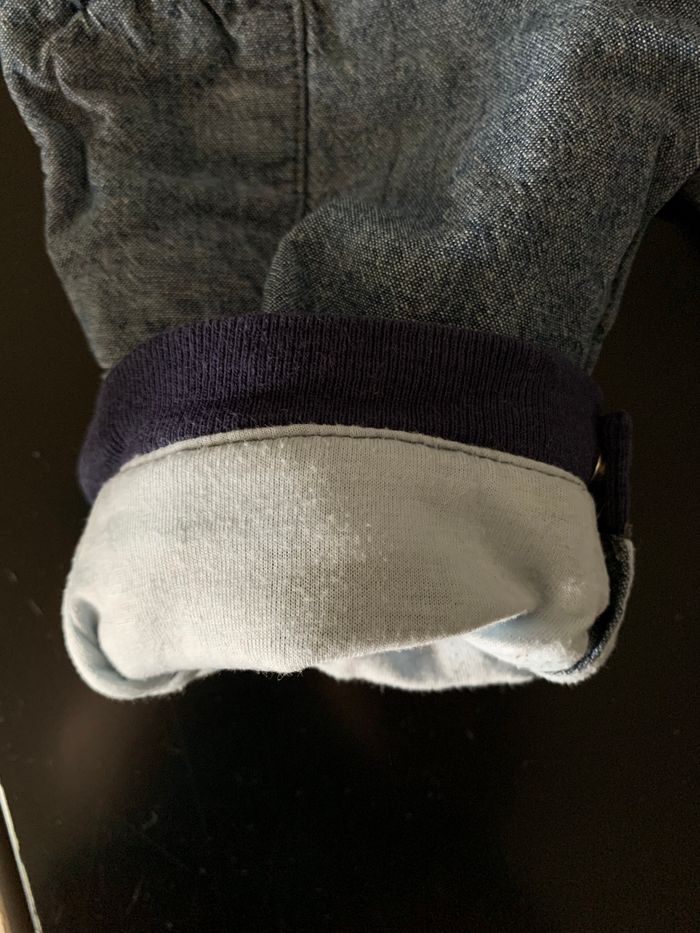 Lot de 4 pantalons / jeans chauds 6 mois - photo numéro 7