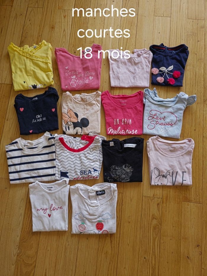 Grand lot vêtements bebe fille 18 mois - photo numéro 8