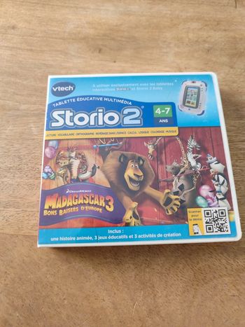 Jeu pour VTech Storio Madagascar 3