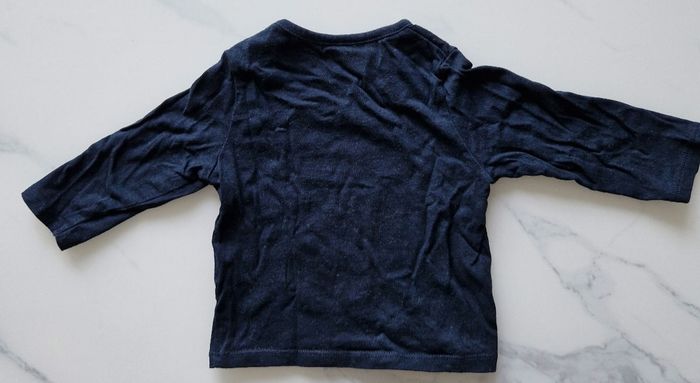 T-shirt manche longue Kiabi 6 mois - photo numéro 3