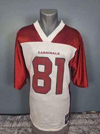Maillot nfl reebok vintage / taille M  blanc et rouge (261)
