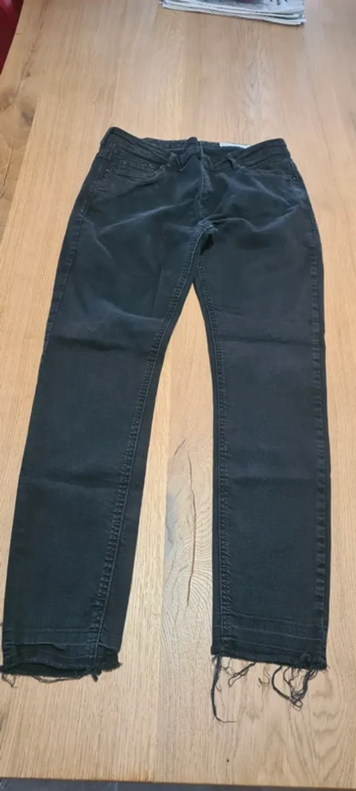 Jean slim noir 30L Esprit - photo numéro 2