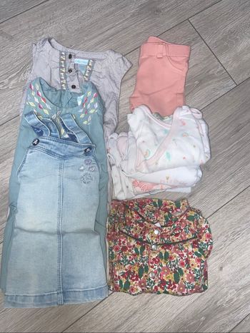 Lot vêtements fille 6 mois