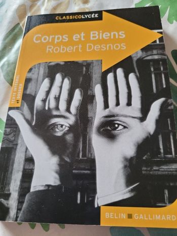 Corps et biens Robert Desnos