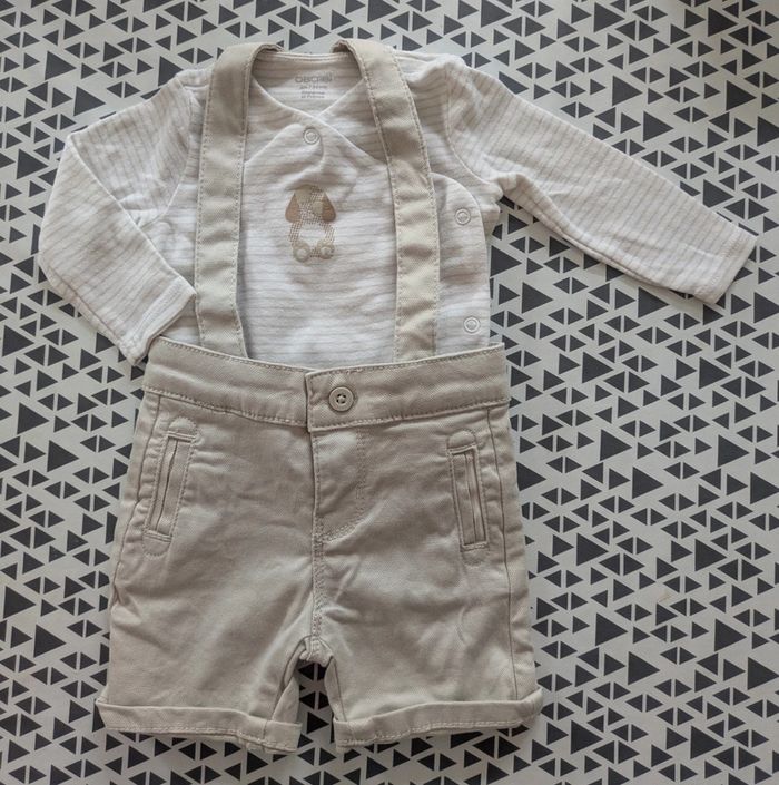 Ensemble Bodies+ salopette short