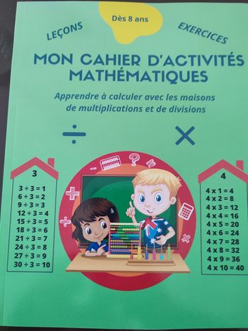 Cahier d'activités mathématiques