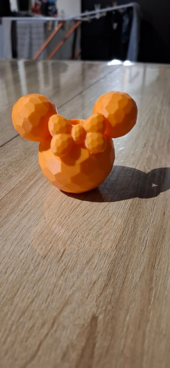 Boule de noël  orange