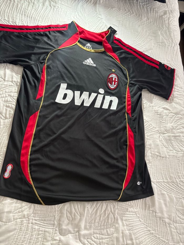 Maillot foot rétro AC Milan kaka - photo numéro 3