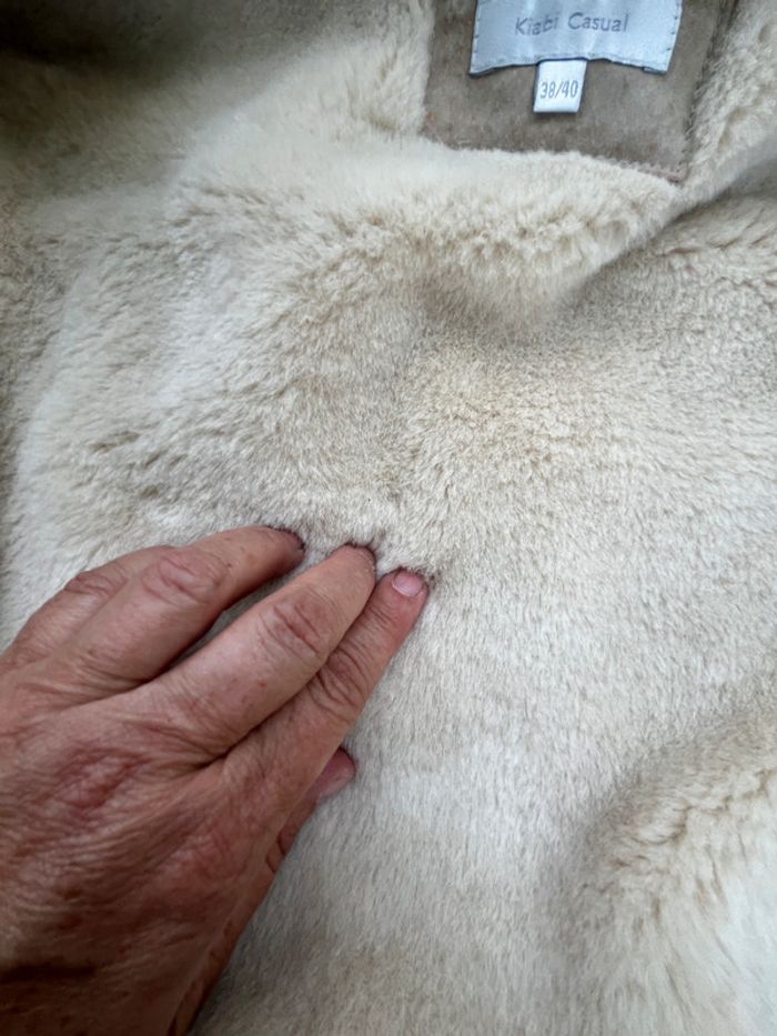 Veste vintage fausse peau retournée – KIABI Casual – Taille 38/40 - photo numéro 18