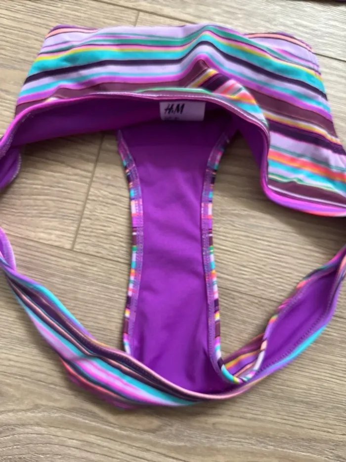 Maillot de bain, deux pièces multicolore - photo numéro 3