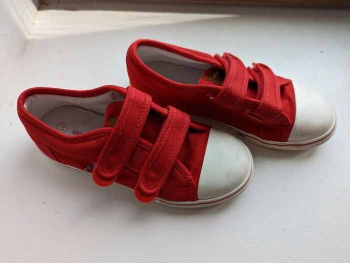 Baskets rouge Verbaudet taille 30 - Comme neuves - photo numéro 9