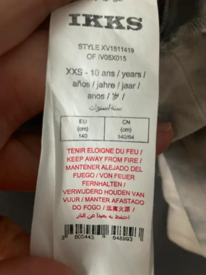 Way by IKKS sweat 10 ans - photo numéro 7